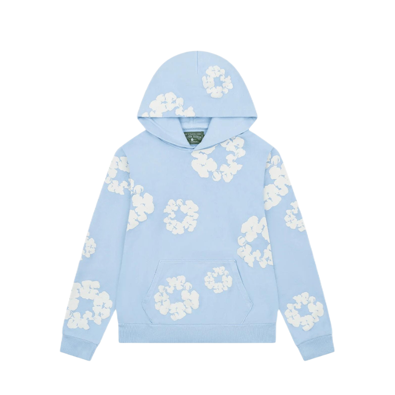 DENIM TEARS BLUE-NEW Hoodie image 2