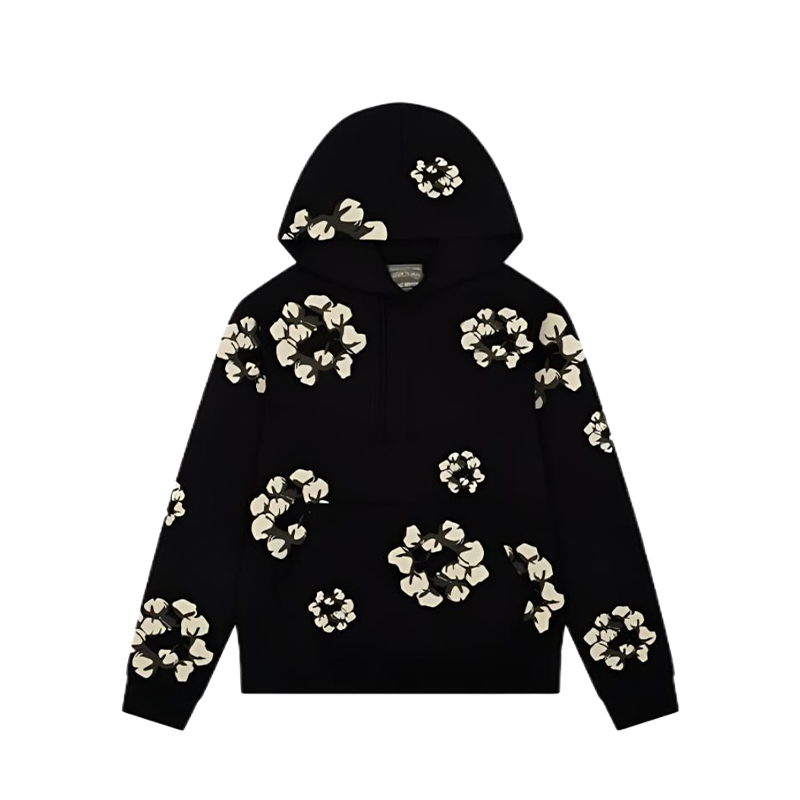 DENIM TEARS BLACK-NEW Hoodie image 2
