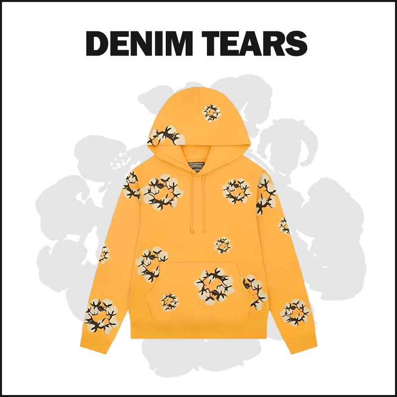 DENIM TEARS YELLOW-NEW Hoodie image 1