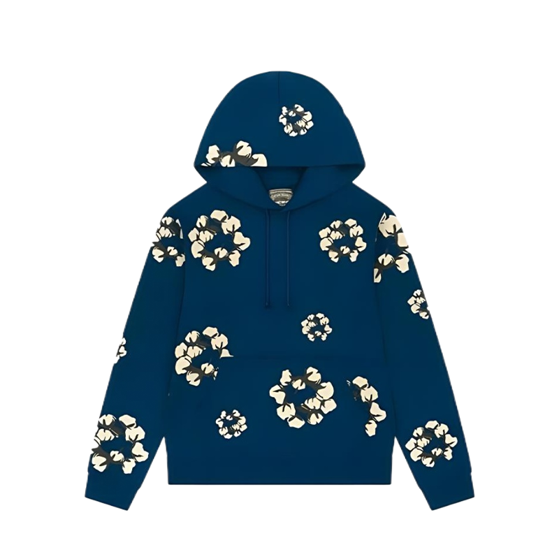 DENIM TEARS NEVY BLUE-NEW Hoodie image 2