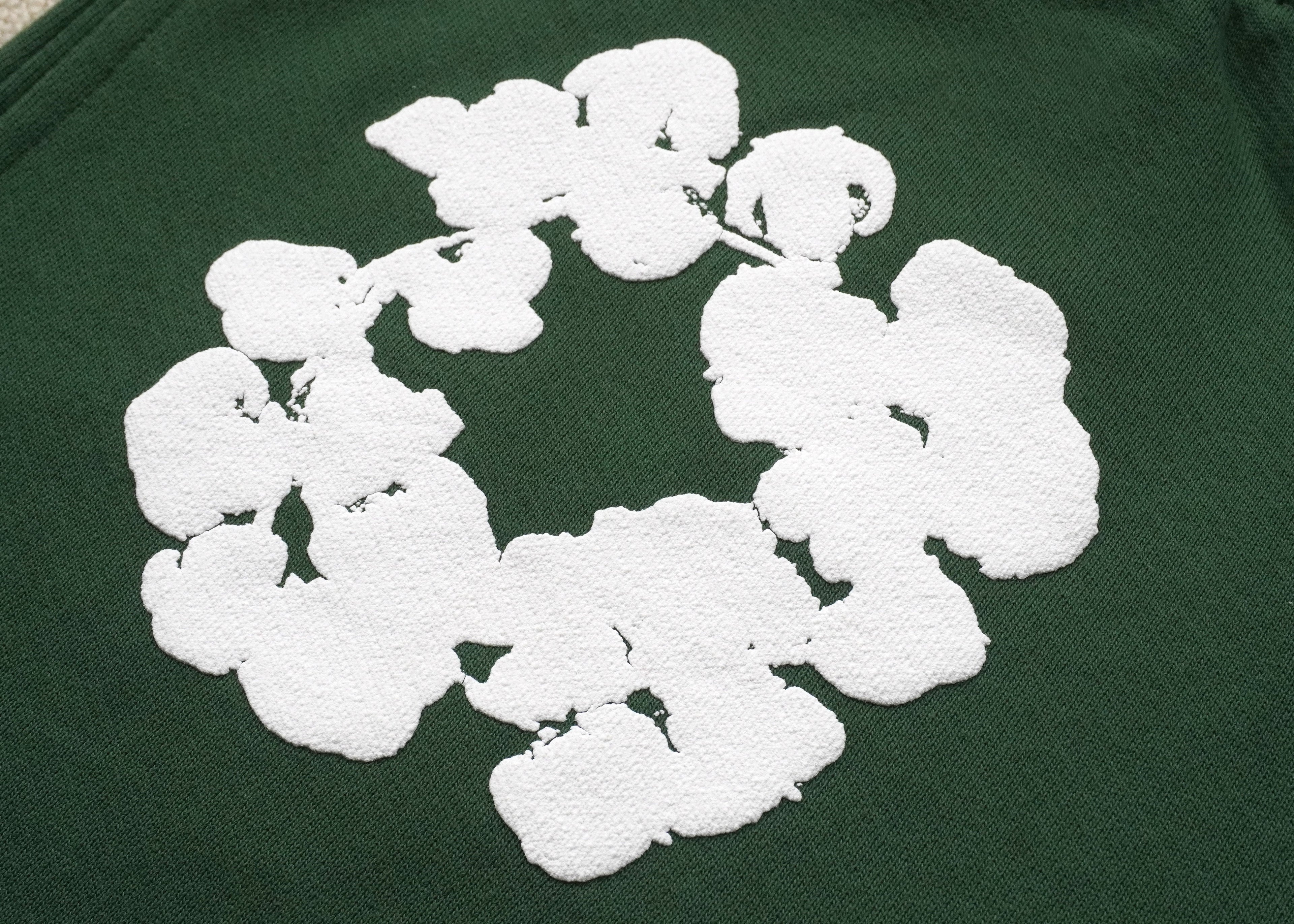 DENIM TEARS GREEN Sweatpants image 6