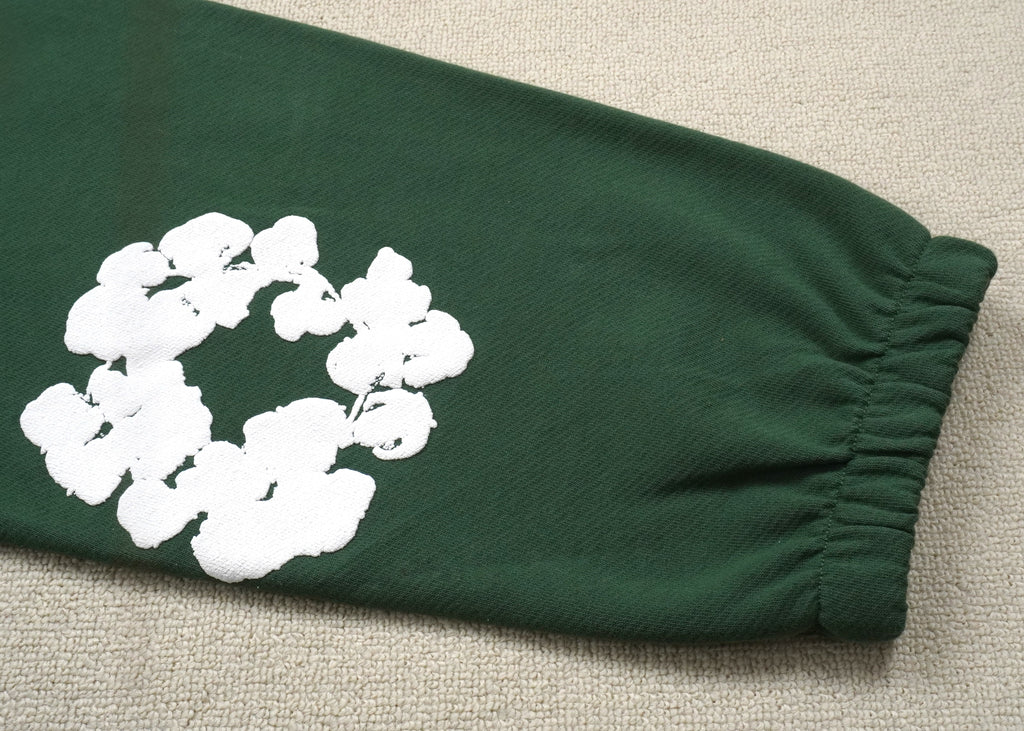 DENIM TEARS GREEN Sweatpants image 8