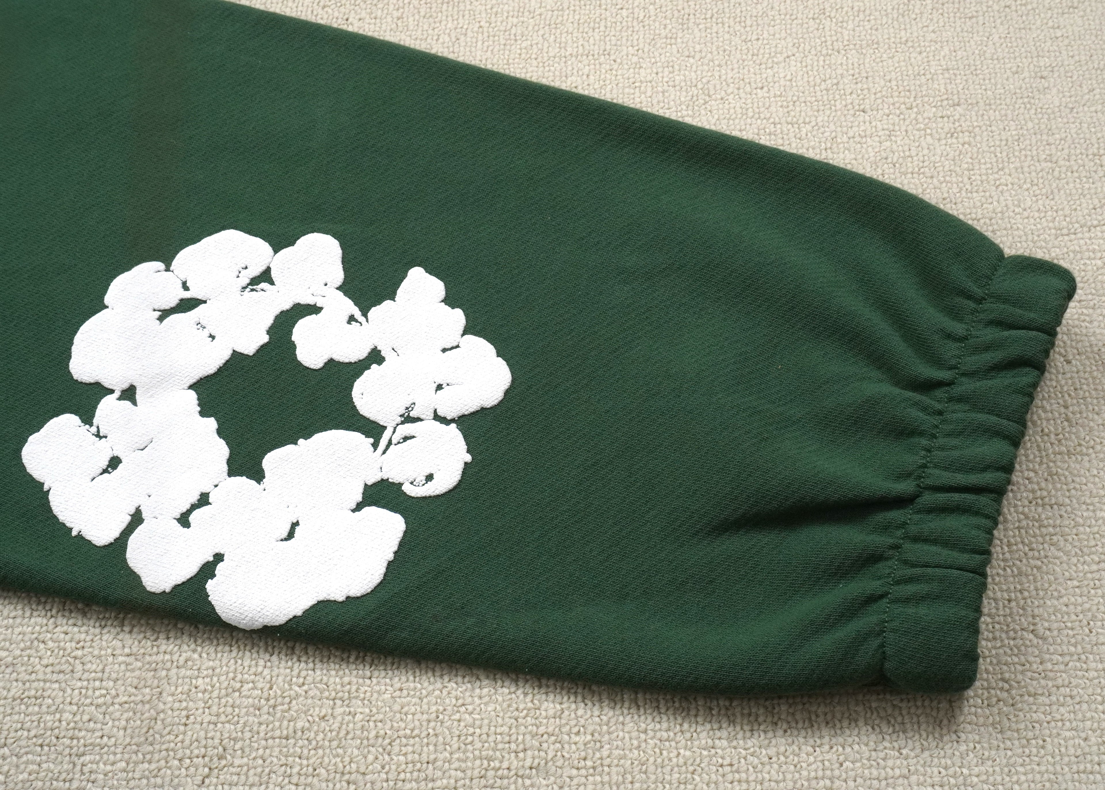DENIM TEARS GREEN Sweatpants image 8