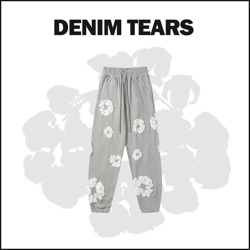 DENIM TEARS GRAY Sweatpants image 1