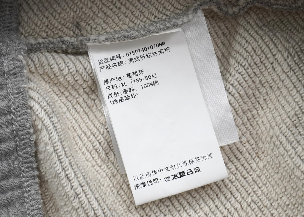 DENIM TEARS GRAY Sweatpants image 9