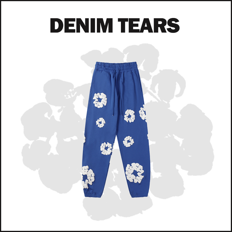 DENIM TEARS BLUE Sweatpants image 1