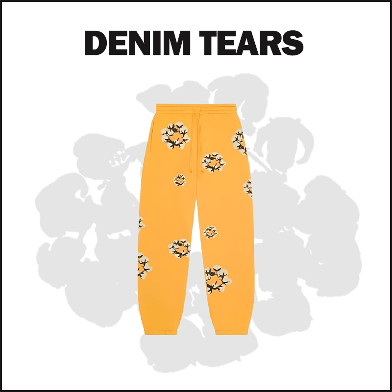DENIM TEARS YELLOW-NEW Sweatpants image 1