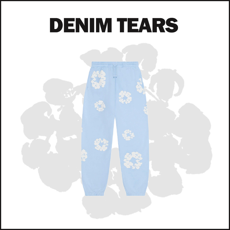 DENIM TEARS BLUE-NEW Sweatpants image 1