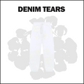 DENIM TEARS WHITE Sweatpants image 1