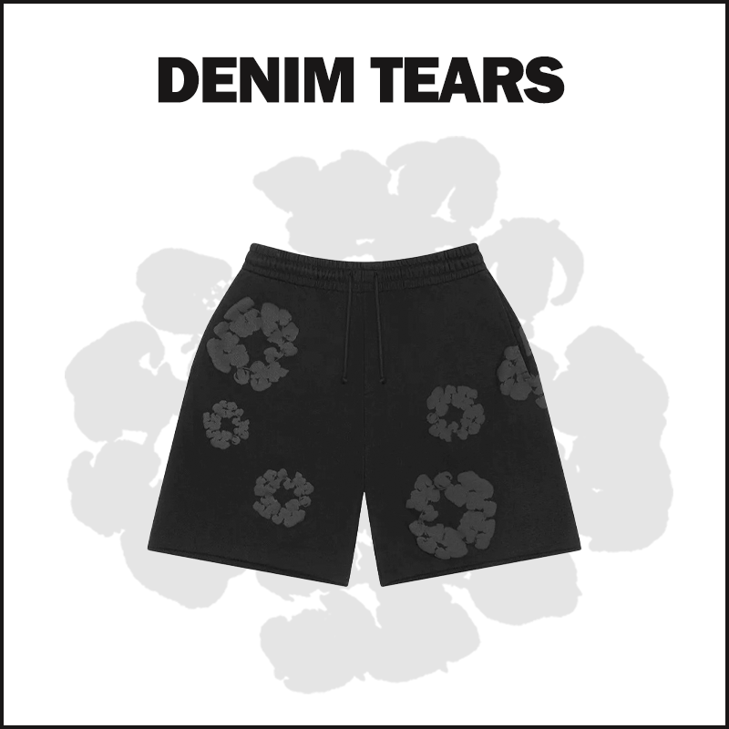 DENIM TEARS BLACK Shorts 4414 image 1