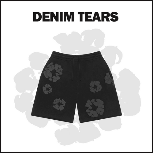 DENIM TEARS BLACK Shorts 4414 image 1