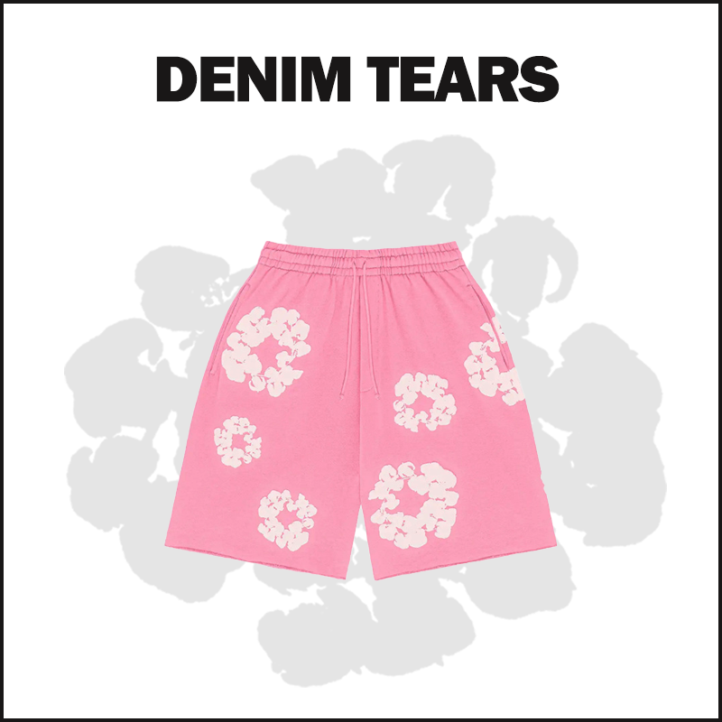 DENIM TEARS PINK Shorts image 1