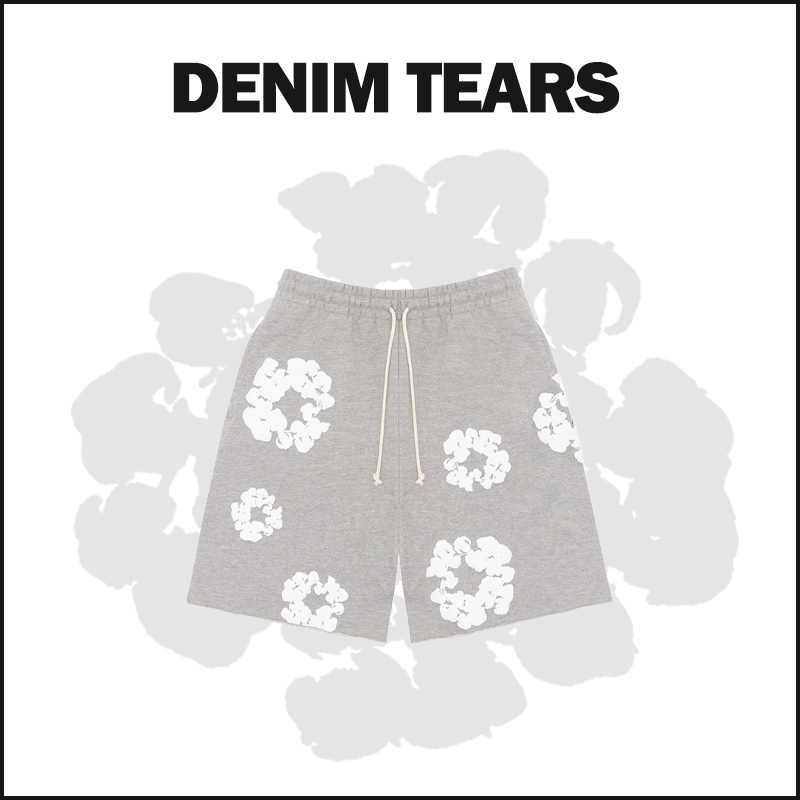 DENIM TEARS GRAY Shorts image 1