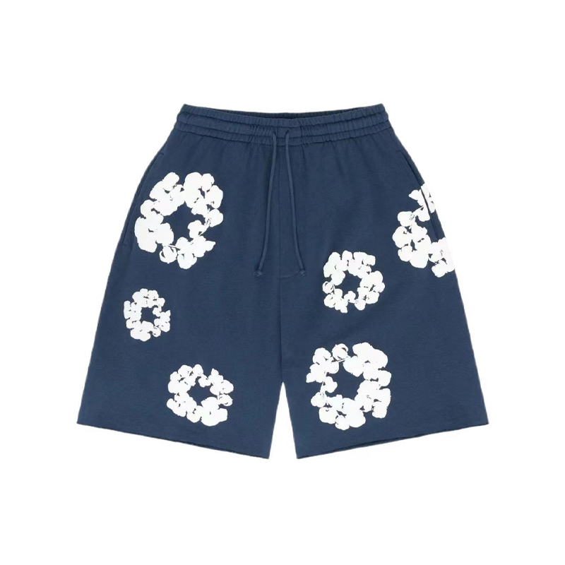 DENIM TEARS NAVY BLUE Shorts image 2