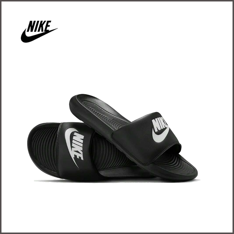 NIKE Black Victori One Slides image 1