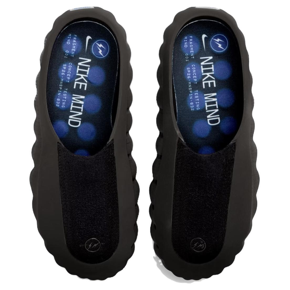 NIKE 滕原浩黑蓝IQ8502-001 Slides image 4