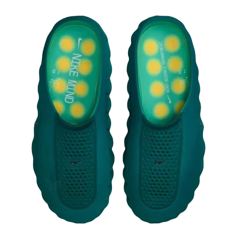NIKE 晶洞蓝绿HQ4307-801 Slides image 4