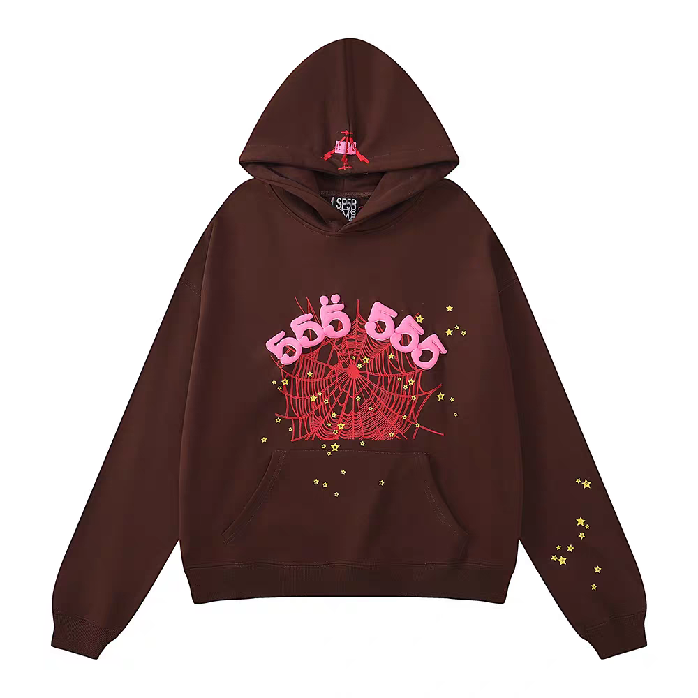 SP5DER SS22-BROWN Hoodie image 2