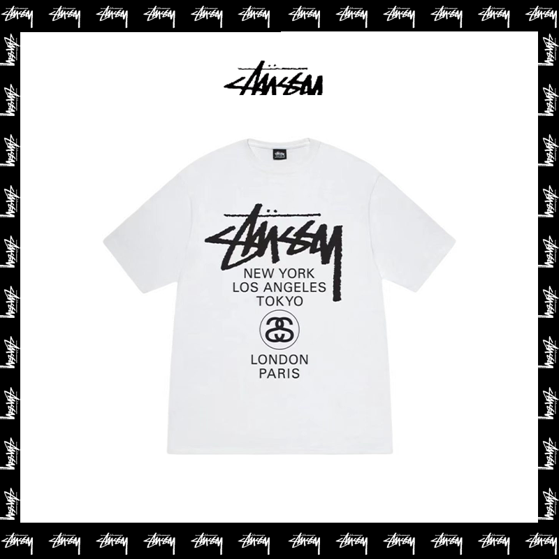 STUSSY 白色-STT01 T-Shirt image 1