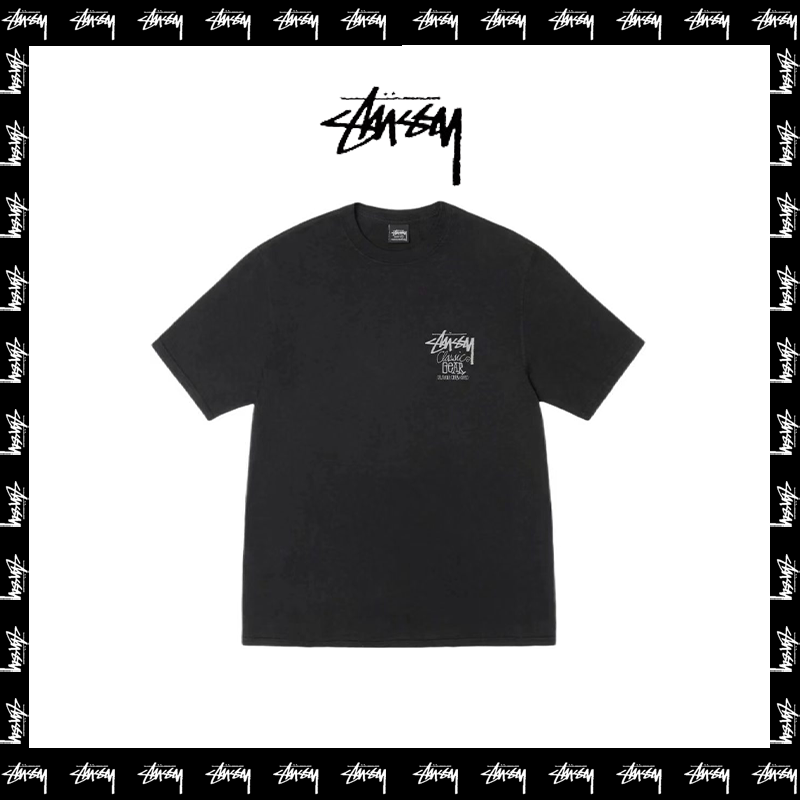 STUSSY 黑色 STT02 T-Shirt image 1