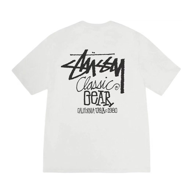 STUSSY 白色 STT02 T-Shirt image 3