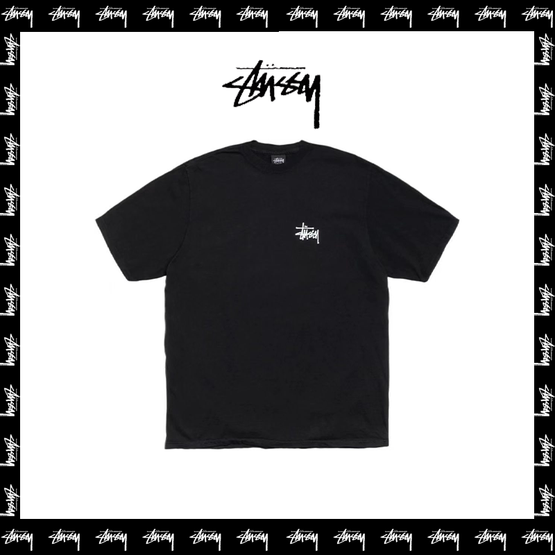 STUSSY 黑色 STT03 T-Shirt image 1