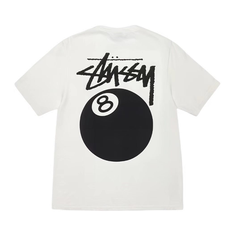 STUSSY 白色 STT04 T-Shirt image 3